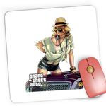 PC, gaming si accesorii - Periferice PC - Mousepad - Mousepad Gaming Bad Girl GTA5 Brawl Stars, 21x19 cm - Infinity.ro