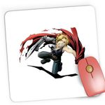 PC, gaming si accesorii - Periferice PC - Mousepad - Mousepad Gaming Edward Elric Fullmetal Alchemist Divine Gate, 21x19 cm - Infinity.ro