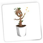 PC, gaming si accesorii - Periferice PC - Mousepad - Mousepad Gaming Baby Groot Copacel Bebelus Bebelina, 21x19 cm - Infinity.ro