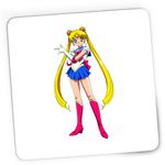 PC, gaming si accesorii - Periferice PC - Mousepad - Mousepad Gaming Sailor Moon Karate Arte Martiale Girl, 21x19 cm - Infinity.ro