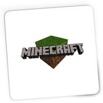 PC, gaming si accesorii - Periferice PC - Mousepad - Mousepad Gaming Minecraft Logo Block, 21x19 cm - Infinity.ro