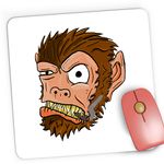 PC, gaming si accesorii - Periferice PC - Mousepad - Mousepad Gaming Pogo Monkey GTA6, 21x19 cm - Infinity.ro