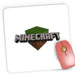 PC, gaming si accesorii - Periferice PC - Mousepad - Mousepad Gaming Minecraft Logo Block, 21x19 cm - Infinity.ro