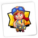 PC, gaming si accesorii - Periferice PC - Mousepad - Mousepad Gaming BrawlStars Jessie Play, 21x19 cm - Infinity.ro