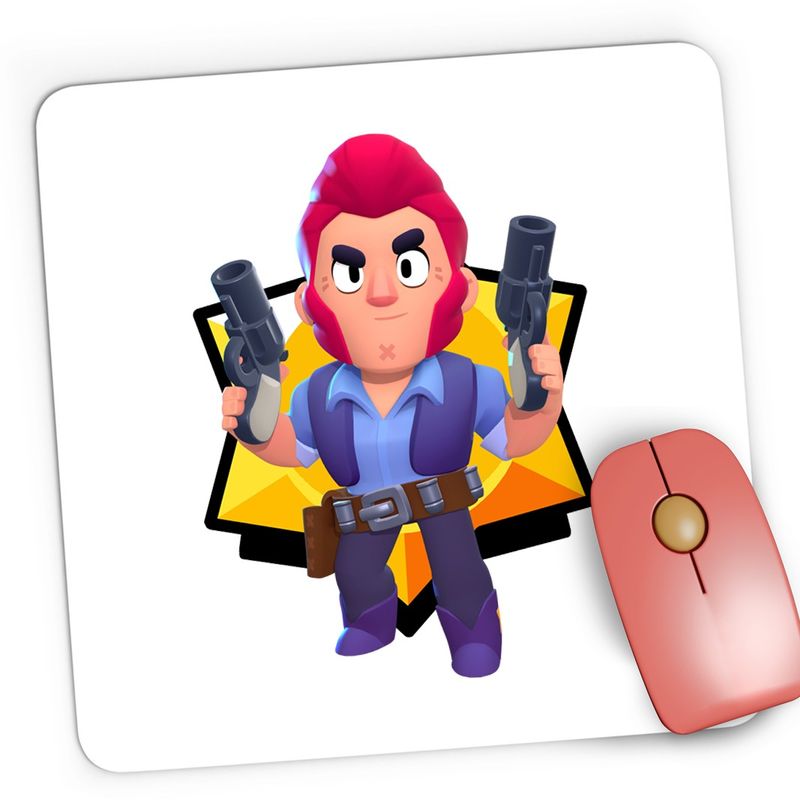 PC, gaming si accesorii - Periferice PC - Mousepad - Mousepad Gaming Brawlers Colt Minecraft, 21x19 cm - Infinity.ro