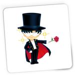 PC, gaming si accesorii - Periferice PC - Mousepad - Mousepad Gaming Sailor Moon Tuxedo Manga Chibi Anime, 21x19 cm - Infinity.ro