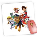 PC, gaming si accesorii - Periferice PC - Mousepad - Mousepad Gaming Paw Patrol Caine Politist Ofiter Cartoon, 21x19 cm - Infinity.ro