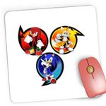 PC, gaming si accesorii - Periferice PC - Mousepad - Mousepad Gaming Sonic Hedgehog Team Arici Chaos, 21x19 cm - Infinity.ro