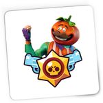 PC, gaming si accesorii - Periferice PC - Mousepad - Mousepad Gaming Tomato Man Fortnite Brawl Stars, 21x19 cm - Infinity.ro