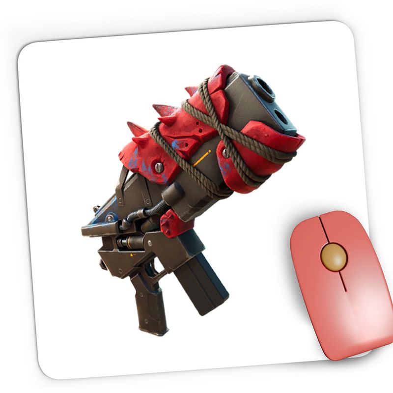 PC, gaming si accesorii - Periferice PC - Mousepad - Mousepad Gaming Fortnite Primal SMG Weapon, 21x19 cm - Infinity.ro