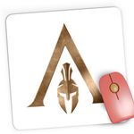 PC, gaming si accesorii - Periferice PC - Mousepad - Mousepad Gaming Assassin's Creed Odyssey Crest Emblem, 21x19 cm - Infinity.ro