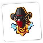 PC, gaming si accesorii - Periferice PC - Mousepad - Mousepad Gaming Cowboy Fortnite Brawl Stars, 21x19 cm - Infinity.ro