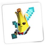 PC, gaming si accesorii - Periferice PC - Mousepad - Mousepad Gaming Agent Peely Fortnite Sabie Diamant Minecraft, 21x19 cm - Infinity.ro