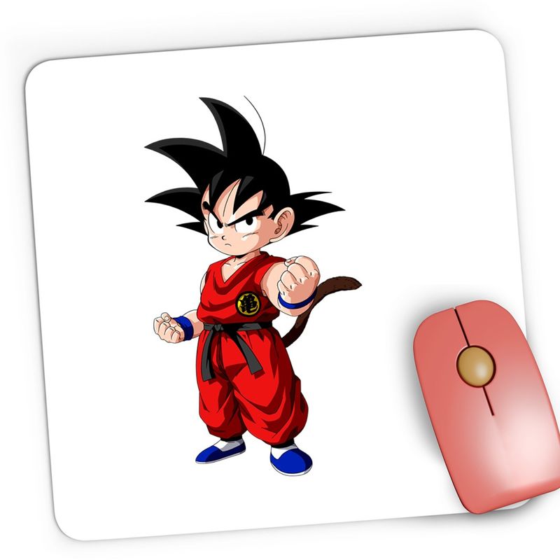 PC, gaming si accesorii - Periferice PC - Mousepad - Mousepad Gaming Dragon Ball Z Son Goku DBZ Gta, 21x19 cm - Infinity.ro