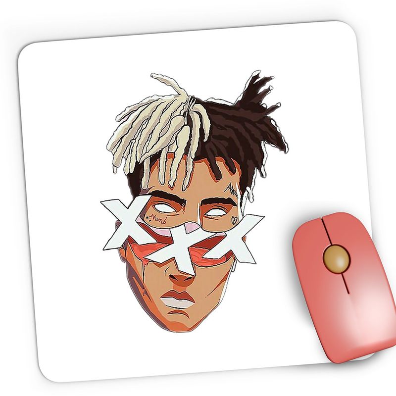 PC, gaming si accesorii - Periferice PC - Mousepad - Mousepad Gaming XXX Tentacion Rapper, 21x19 cm - Infinity.ro
