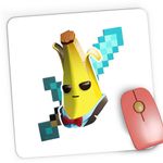PC, gaming si accesorii - Periferice PC - Mousepad - Mousepad Gaming Agent Peely Fortnite Sabie Diamant Minecraft, 21x19 cm - Infinity.ro