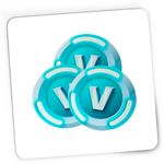 PC, gaming si accesorii - Periferice PC - Mousepad - Mousepad Gaming Fortnite VBucks Battle Royale, 21x19 cm - Infinity.ro