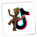PC, gaming si accesorii - Periferice PC - Mousepad - Mousepad Gaming Baby Groot Tiktok Creator Star, 21x19 cm - Infinity.ro