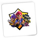 PC, gaming si accesorii - Periferice PC - Mousepad - Mousepad Gaming Brawl Stars Game Team, 21x19 cm - Infinity.ro