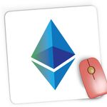 PC, gaming si accesorii - Periferice PC - Mousepad - Mousepad Gaming Ethereum Crypto, 21x19 cm - Infinity.ro