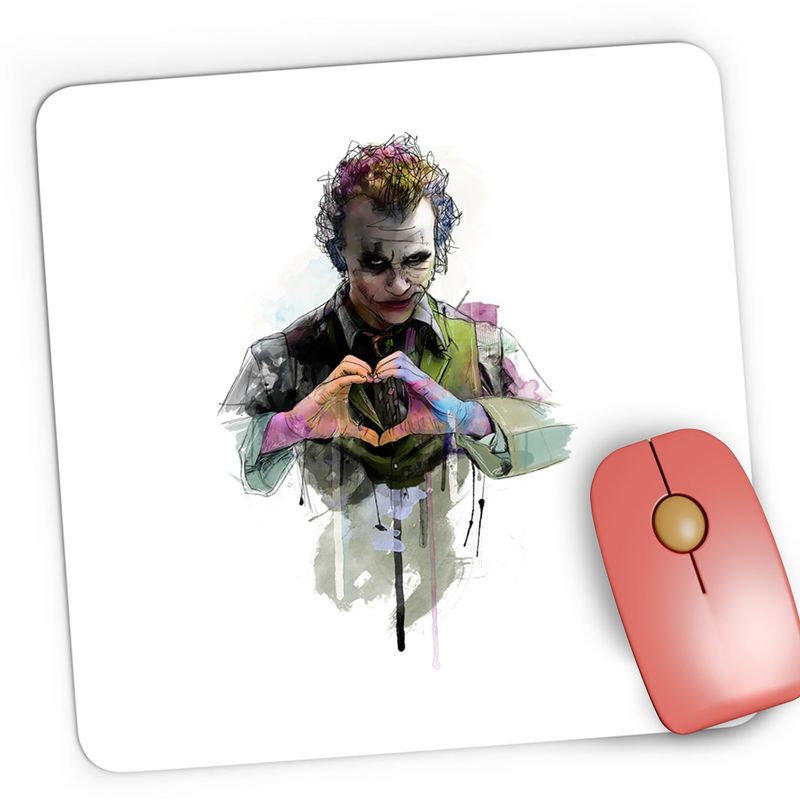 PC, gaming si accesorii - Periferice PC - Mousepad - Mousepad Gaming Joker Love Gamer Hacker Master, 21x19 cm - Infinity.ro