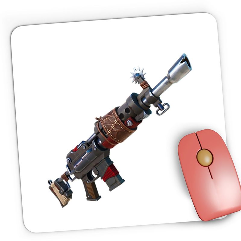 PC, gaming si accesorii - Periferice PC - Mousepad - Mousepad Gaming Fortnite Makeshift Rifle, 21x19 cm - Infinity.ro