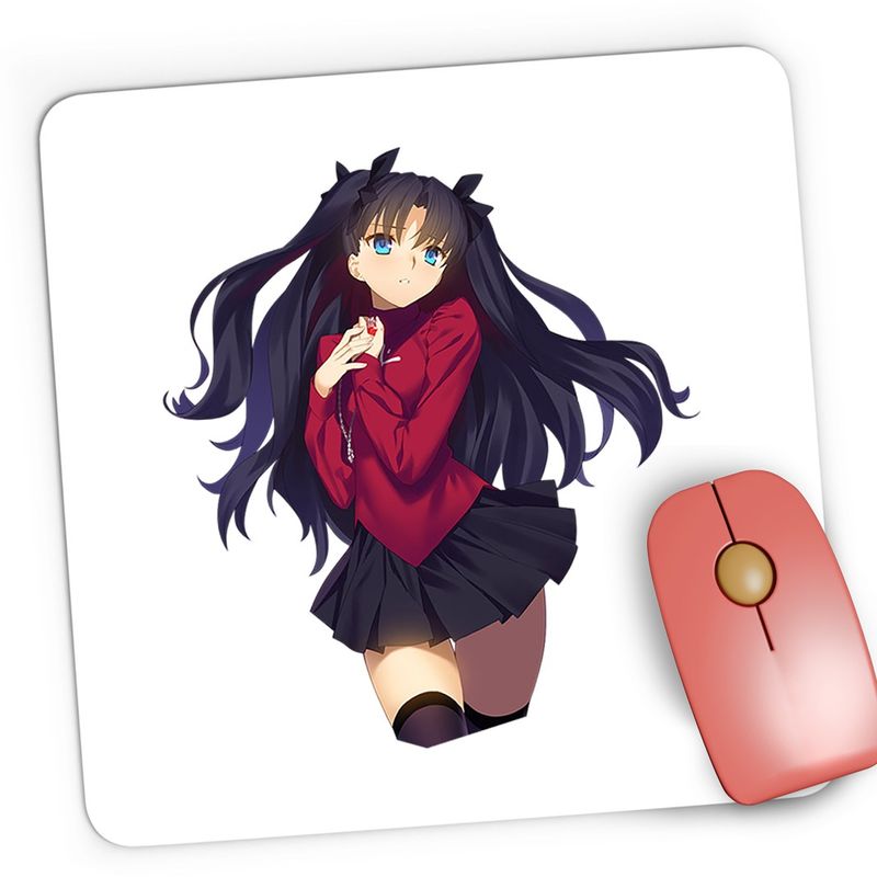 PC, gaming si accesorii - Periferice PC - Mousepad - Mousepad Gaming Kakegurui Yumeko Jabami Gambler Girl, 21x19 cm - Infinity.ro
