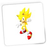 PC, gaming si accesorii - Periferice PC - Mousepad - Mousepad Gaming Super Sonic the Hedgehog Desene Animate Cartoon, 21x19 cm - Infinity.ro