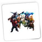 PC, gaming si accesorii - Periferice PC - Mousepad - Mousepad Gaming Dota 2 Heroes Master Gaming VIP Star, 21x19 cm - Infinity.ro