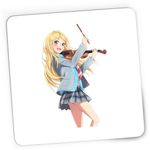 PC, gaming si accesorii - Periferice PC - Mousepad - Mousepad Gaming Your Lie in April Poveste de Iubire Vioara Violonista, 21x19 cm - Infinity.ro