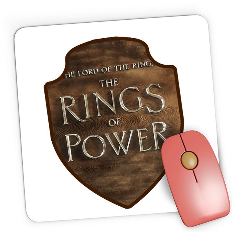 PC, gaming si accesorii - Periferice PC - Mousepad - Mousepad Gaming Lord of the Rings Shield New Story Wood John, 21x19 см - Infinity.ro