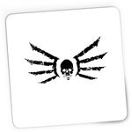 PC, gaming si accesorii - Periferice PC - Mousepad - Mousepad Gaming Quake Monster Wars Rage Skull Wings, 21x19 cm - Infinity.ro