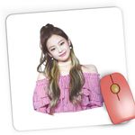 PC, gaming si accesorii - Periferice PC - Mousepad - Mousepad Gaming Blackpink Jennie Kim K-Pop Girl, 21x19 cm - Infinity.ro