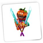 PC, gaming si accesorii - Periferice PC - Mousepad - Mousepad Gaming Tomato Fortnite Light Knives Epic Blades, 21x19 cm - Infinity.ro