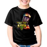 Fashion, accesorii si bijuterii - Copii - Imbracaminte copii - Tricouri copii - Tricou copii Blaze Fortnite GTA6 Skin, negru, XS Copii - Infinity.ro