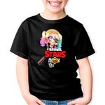 Fashion, accesorii si bijuterii - Copii - Imbracaminte copii - Tricouri copii - Tricou copii Joker Harley Quinn Brawl Stars Master, negru, XS Copii - Infinity.ro
