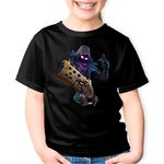 Fashion, accesorii si bijuterii - Copii - Imbracaminte copii - Tricouri copii - Tricou copii Raven Fortnite Epic Primal Shotgun, negru, XS Copii - Infinity.ro