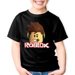 Fashion, accesorii si bijuterii - Copii - Imbracaminte copii - Tricouri copii - Tricou copii Roblox Game Player, negru, XS Copii - Infinity.ro