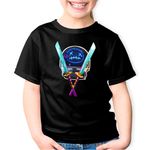Fashion, accesorii si bijuterii - Copii - Imbracaminte copii - Tricouri copii - Tricou copii Astro Jack Light Knives Fortnite Epic, negru, XS Copii - Infinity.ro