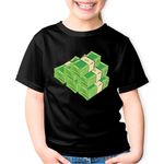 Fashion, accesorii si bijuterii - Copii - Imbracaminte copii - Tricouri copii - Tricou copii Grand Theft Auto GTA6 Money, negru, XS Copii - Infinity.ro