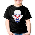 Fashion, accesorii si bijuterii - Copii - Imbracaminte copii - Tricouri copii - Tricou copii Joker Mask Horror Rebel Hacker Fortnite, negru, XS Copii - Infinity.ro