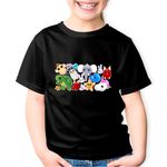Fashion, accesorii si bijuterii - Copii - Imbracaminte copii - Tricouri copii - Tricou copii Roblox Adopt Me Cute Pets Collection, negru, XS Copii - Infinity.ro