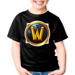 Fashion, accesorii si bijuterii - Copii - Imbracaminte copii - Tricouri copii - Tricou copii Batle for Azeroth World of Warcraft WoW, negru, S Copii - Infinity.ro