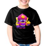 Fashion, accesorii si bijuterii - Copii - Imbracaminte copii - Tricouri copii - Tricou copii Gene Brawl Stars Play, negru, XS Copii - Infinity.ro
