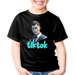 Fashion, accesorii si bijuterii - Copii - Imbracaminte copii - Tricouri copii - Tricou copii Midas Outfit Fortnite Tiktok, negru, XS Copii - Infinity.ro