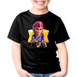 Fashion, accesorii si bijuterii - Copii - Imbracaminte copii - Tricouri copii - Tricou copii Colt Brawl Stars Fortnite, negru, XS Copii - Infinity.ro