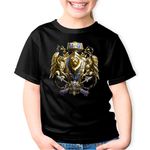 Fashion, accesorii si bijuterii - Copii - Imbracaminte copii - Tricouri copii - Tricou copii Warcraft Alliance Faction Azeroth WoW, negru, XS Copii - Infinity.ro