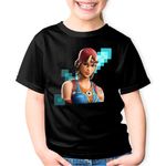 Fashion, accesorii si bijuterii - Copii - Imbracaminte copii - Tricouri copii - Tricou copii Sparkplug Fortnite Minecraft Diamond Sword, negru, XS Copii - Infinity.ro