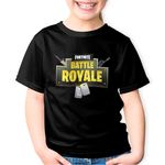 Fashion, accesorii si bijuterii - Copii - Imbracaminte copii - Tricouri copii - Tricou copii Fortnite Battle Royale, negru, XS Copii - Infinity.ro