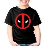 Fashion, accesorii si bijuterii - Copii - Imbracaminte copii - Tricouri copii - Tricou copii Deadpool Ninja Face, negru, XS Copii - Infinity.ro